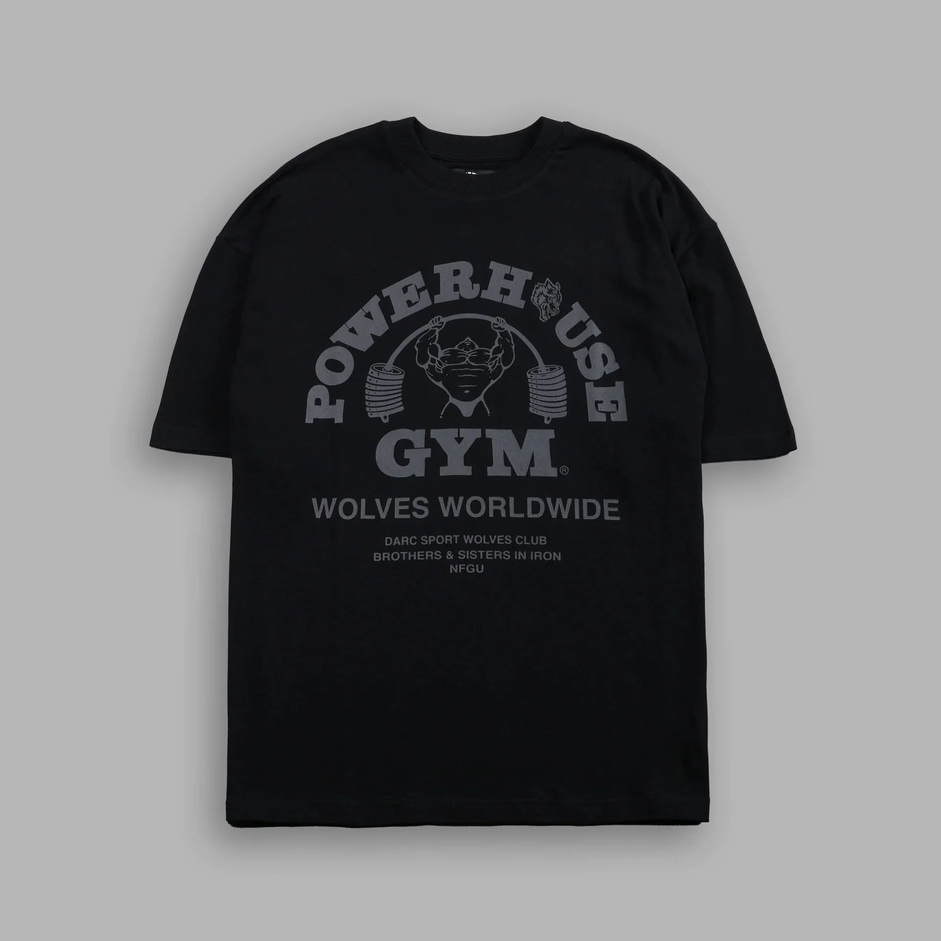 Streetwear Gym Brand - WOLVES CLUB Co-branded GYM Hip Hop