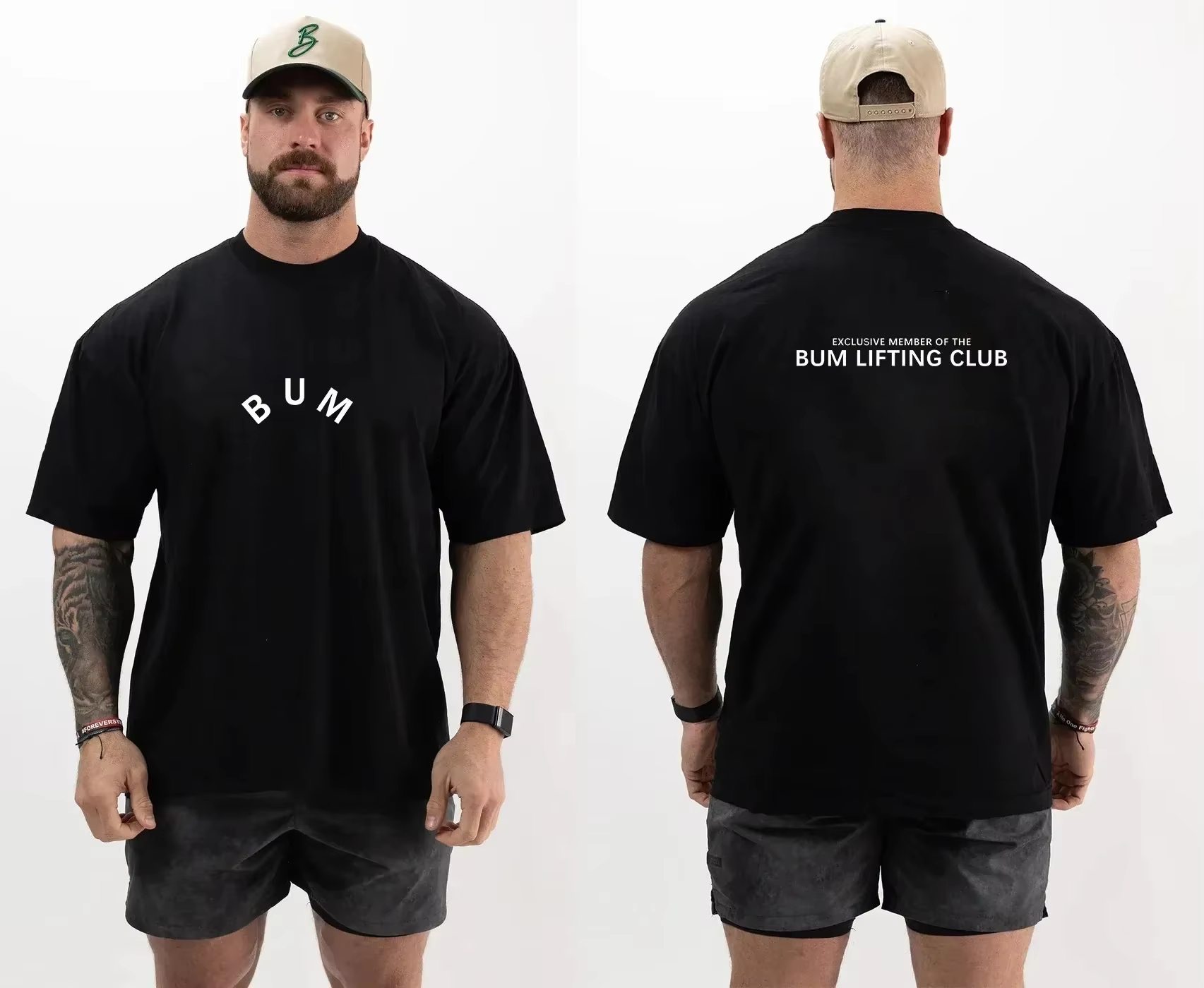 Streetwear Gym Brand - Classic Slogan Bodybuilding Champion GYM Fitness