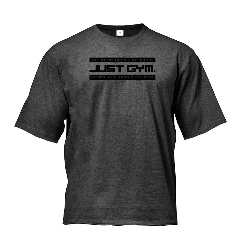 Streetwear Gym Brand - Oversized Fit Short Sleeve T Shirt