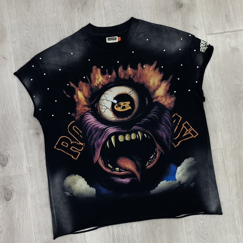 American Retro Washed Black RO - Streetwear Brand With Eye avaliação e preço