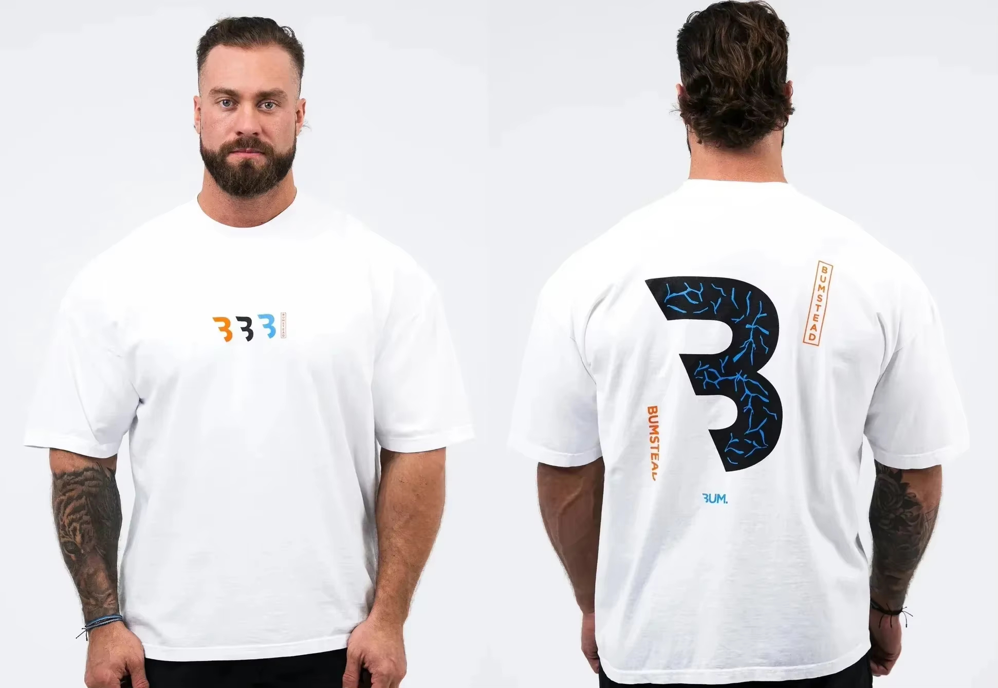 Classic Circular Slogan Bodybu - Streetwear Gym Brand avaliação e preço