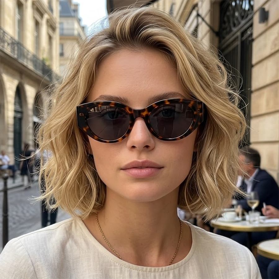 Cat Eye Polarized Sunglasses W - Streetwear Brand With Eye avaliação e preço
