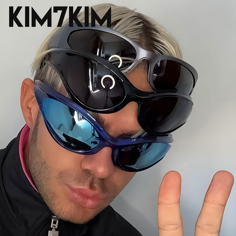 Sports Y2k Sunglasses Women Me - Streetwear Brand With Eye avaliação e preço