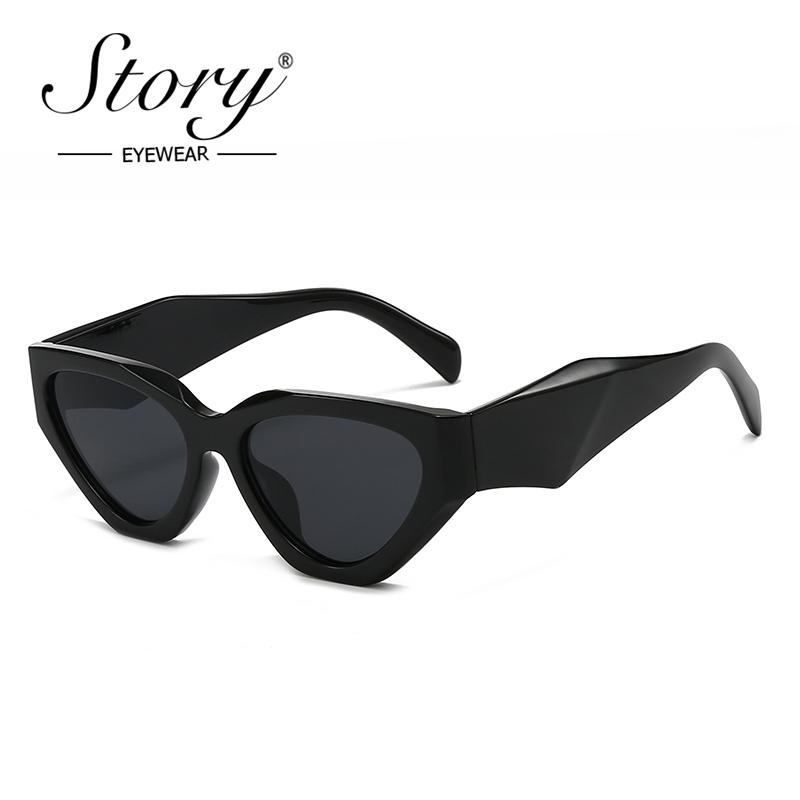 STORY Trendy Large Cat Eye Sun - Streetwear Brand With Eye avaliação e preço