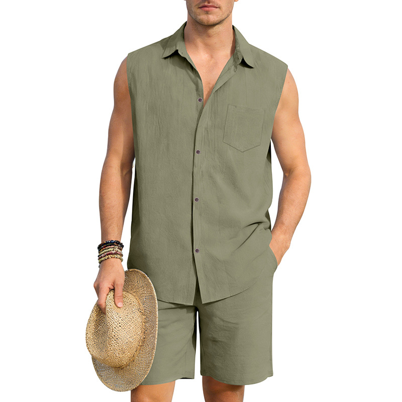 2026 Summer Mens Linen Hawaiia - Streetwear Brand Tags avaliação e preço