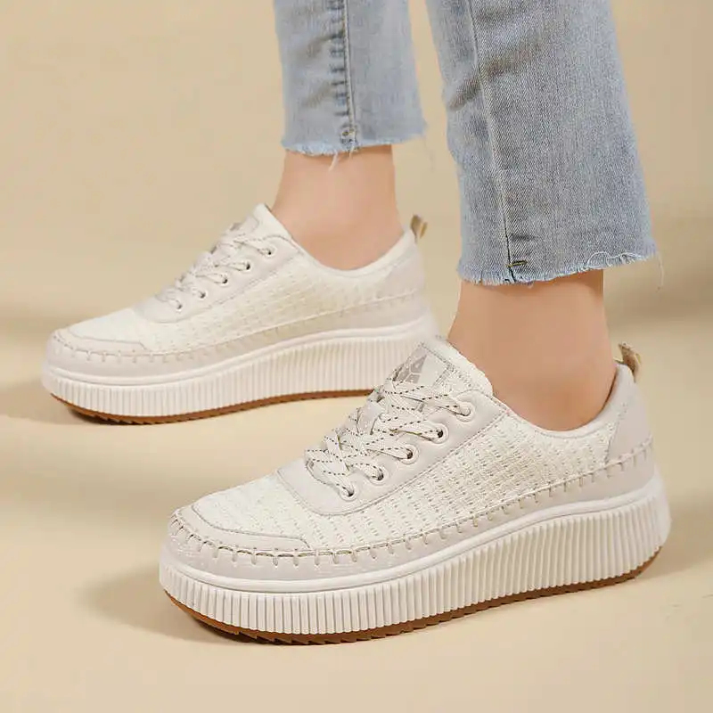 Brown Shoes Woman Flats Autumn - Streetwear Brand Ideas avaliação e preço