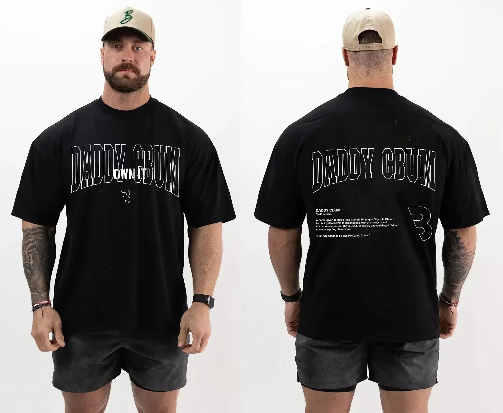 Artistic Lettering Bodybuildin - Streetwear Gym Brand avaliação e preço