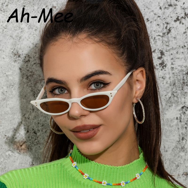 Small Cat Eye Sunglasses Women - Streetwear Brand With Eye avaliação e preço