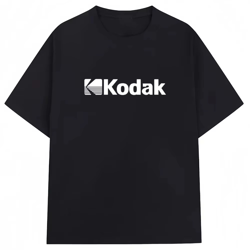 Kodak Korean Classic Logo T-sh - Korean Streetwear Brand Logos avaliação e preço