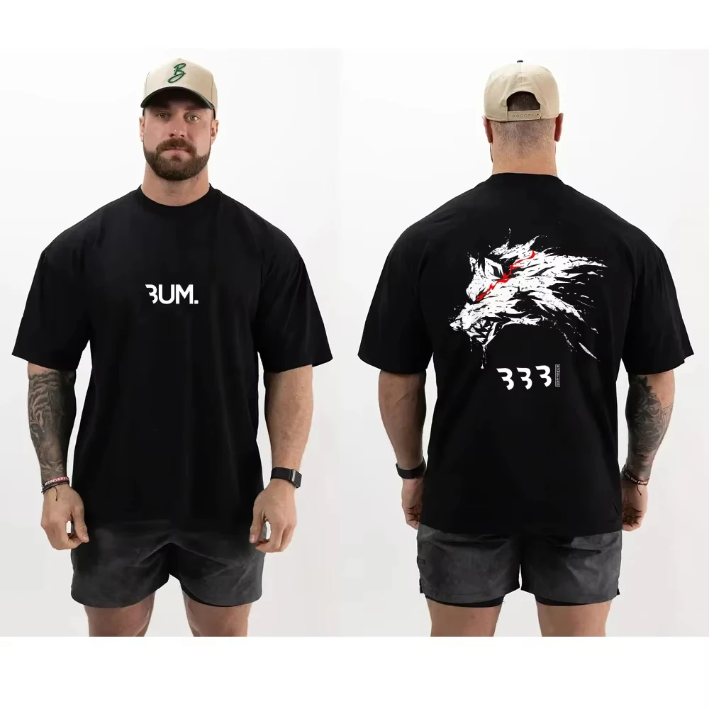 3 Red Eyes Wolf Bodybuilding C - Streetwear Gym Brand avaliação e preço